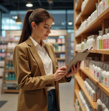 Ouvrir un magasin rentable : quelle activité choisir ? Femme organisée dans une boutique moderne et bien rangée