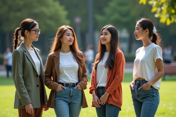 groupe-divers-urbain Groupe divers d'adultes en ville représentant différentes cultures