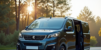 Peugeot Rifter 7 places vue extérieure en journée