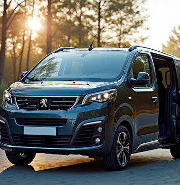 Peugeot Rifter 7 places vue extérieure en journée