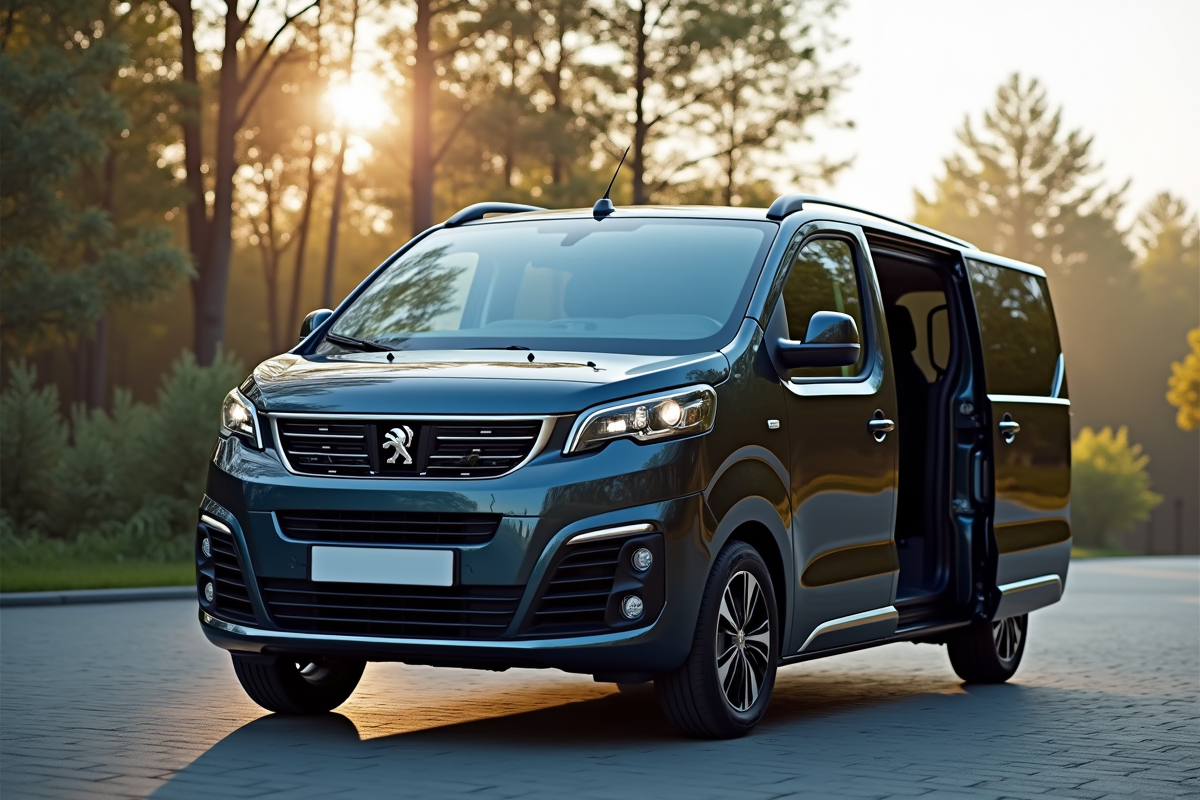 Peugeot Rifter 7 places vue extérieure en journée